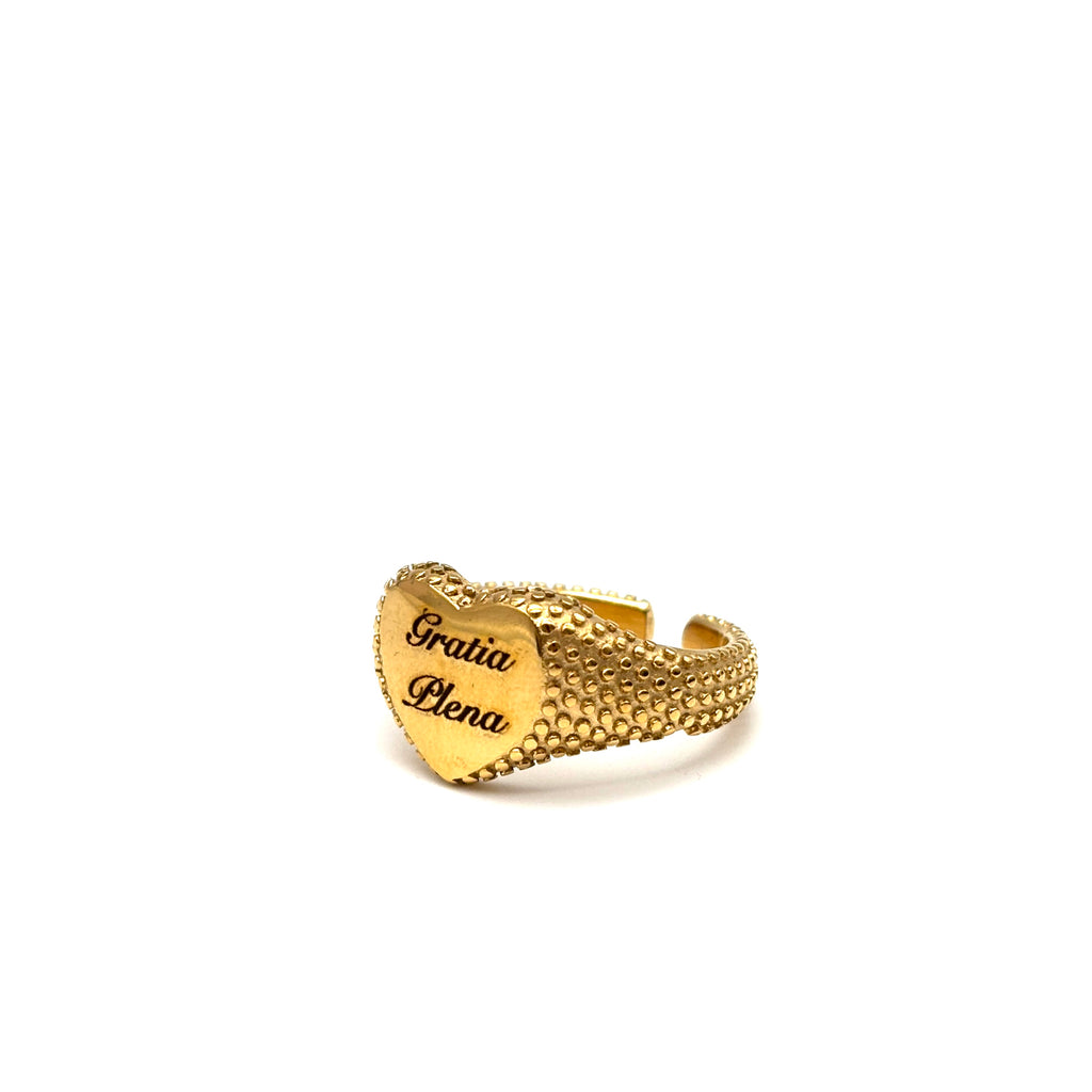 Anello Gratia Plena - oro