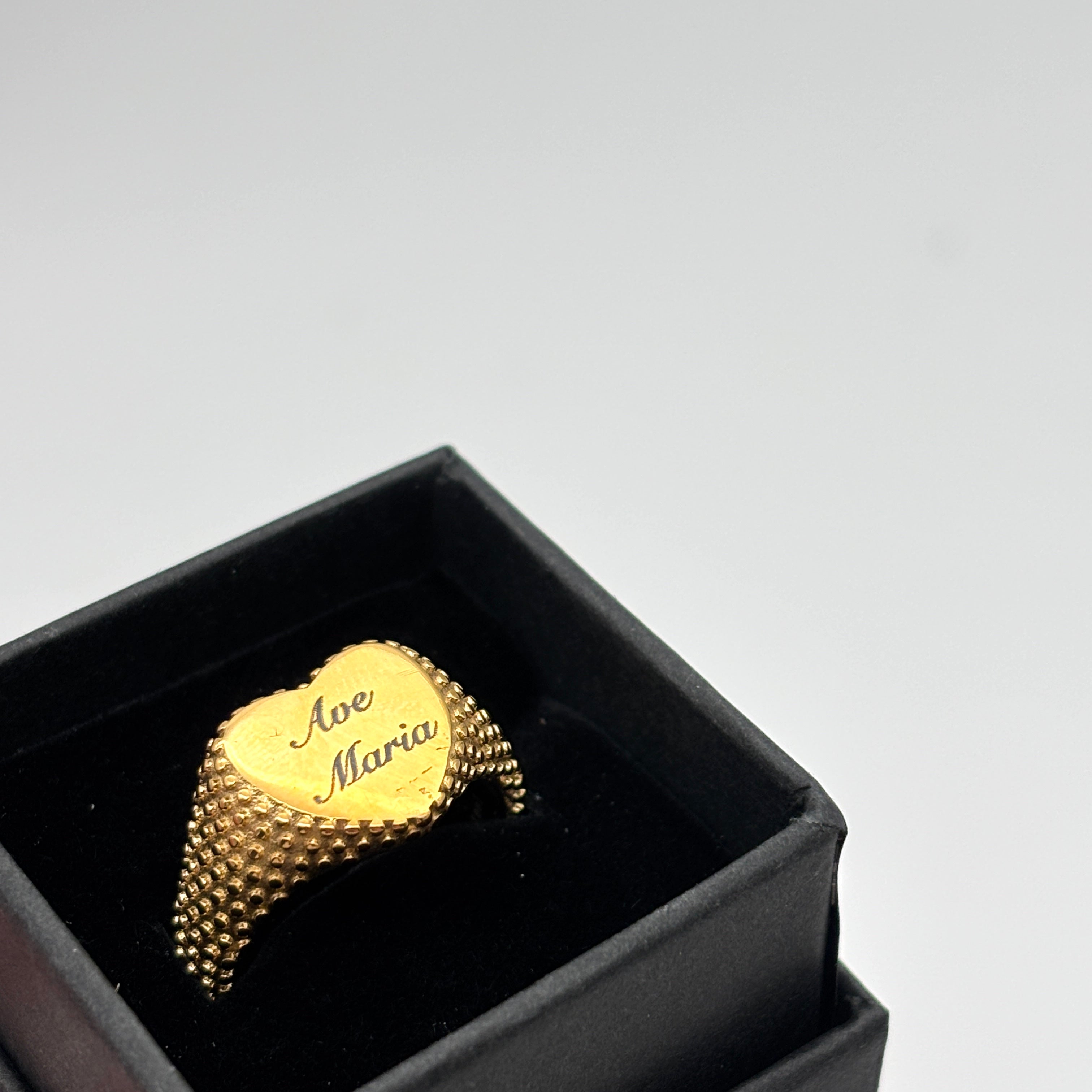 Anello Ave Maria - oro