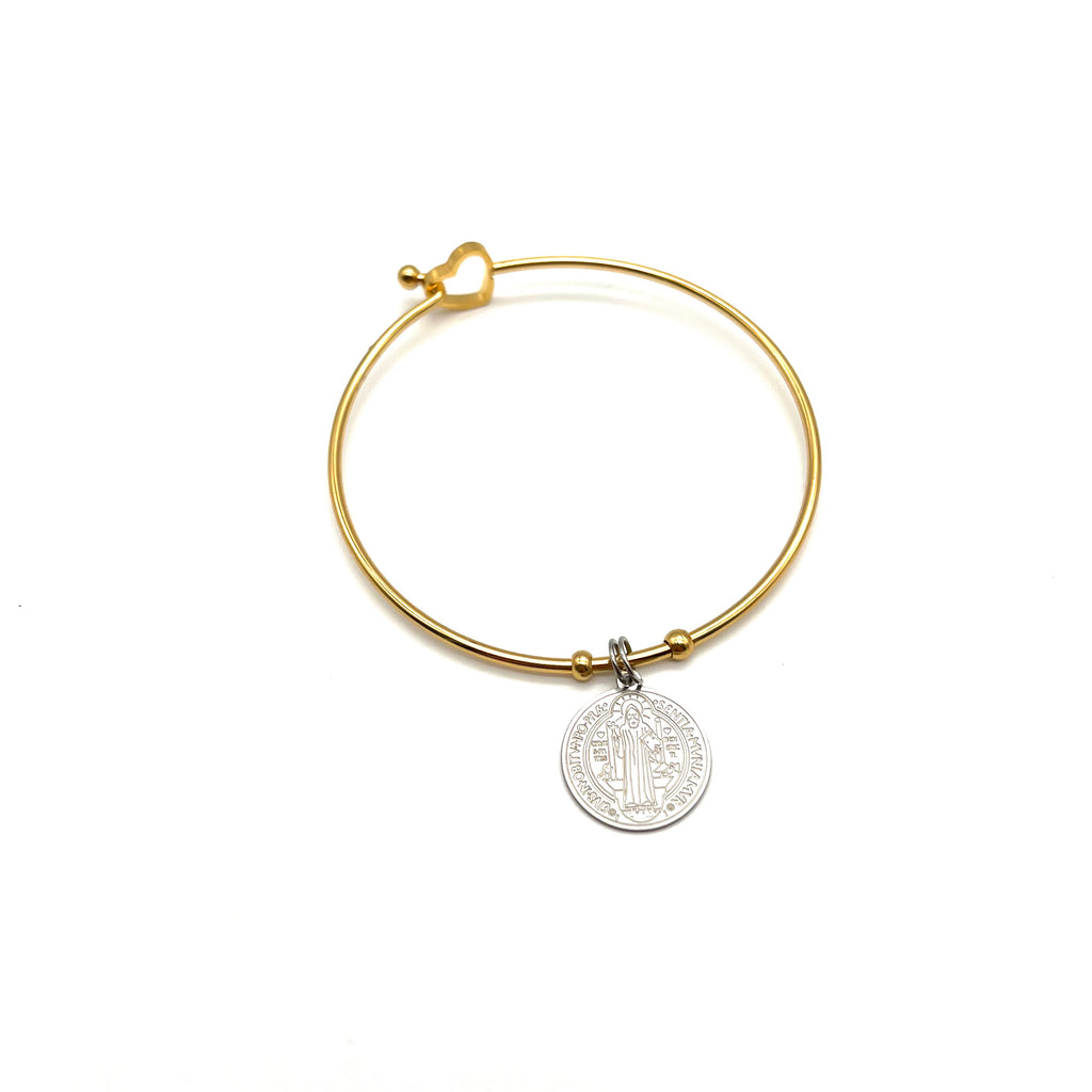 Bracciale in acciaio- Puris Gold
