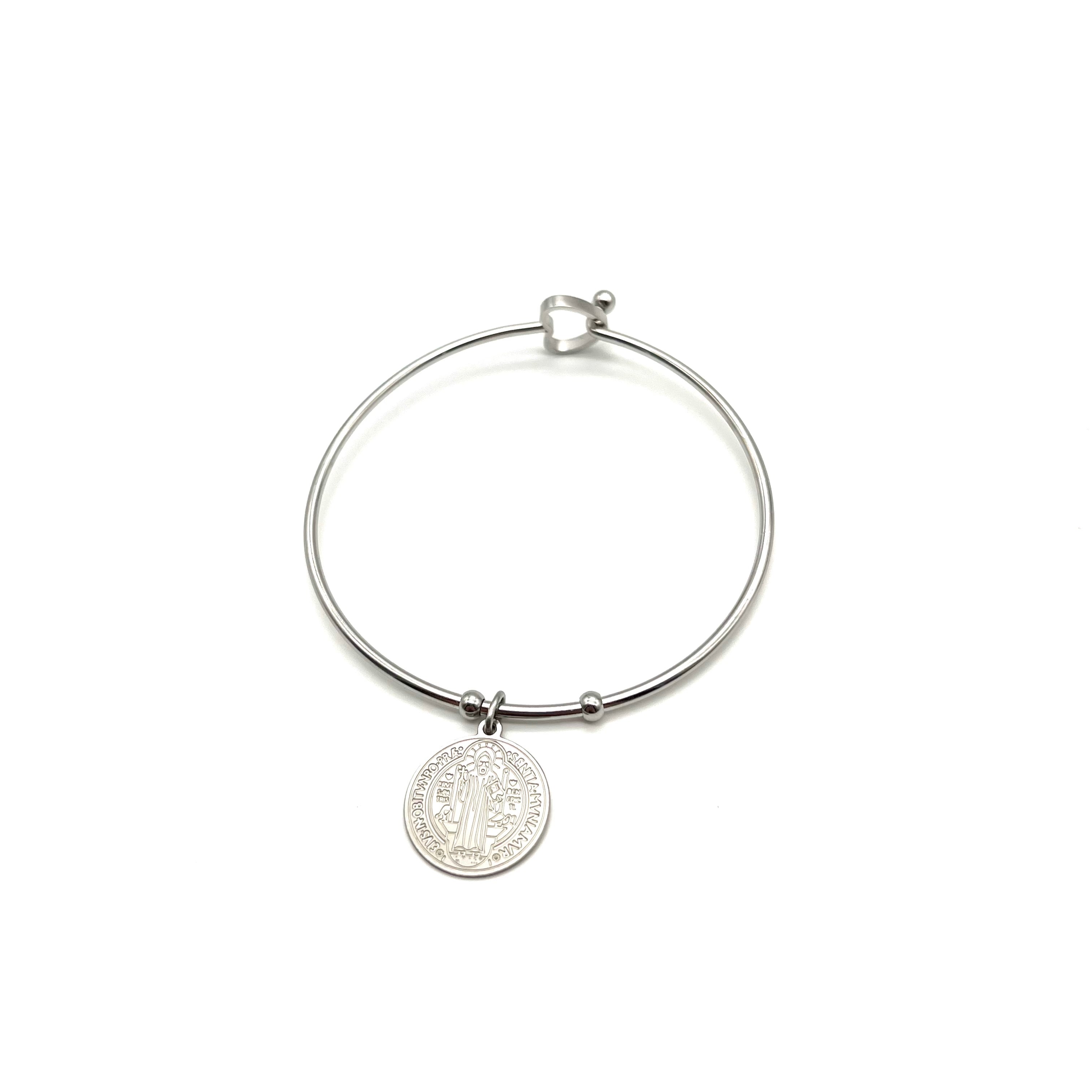 Bracciale Cuore • Acciaio Inox