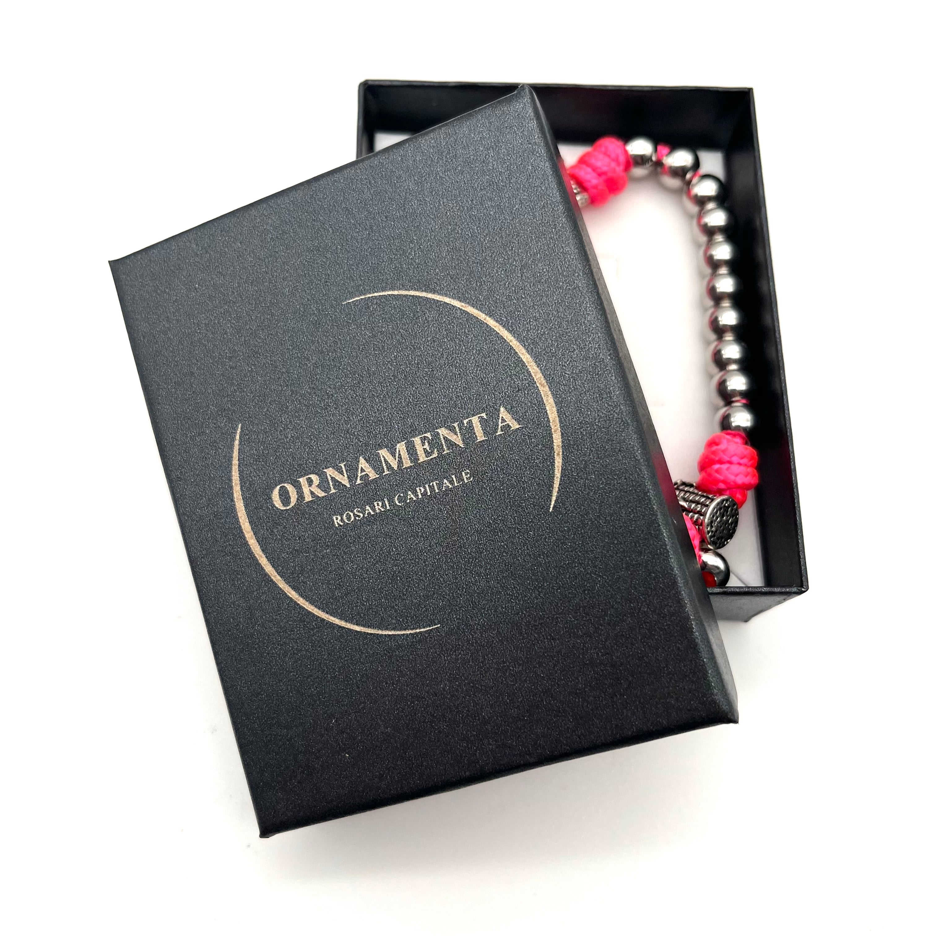 Bracciale in acciaio - Rosa Mariae