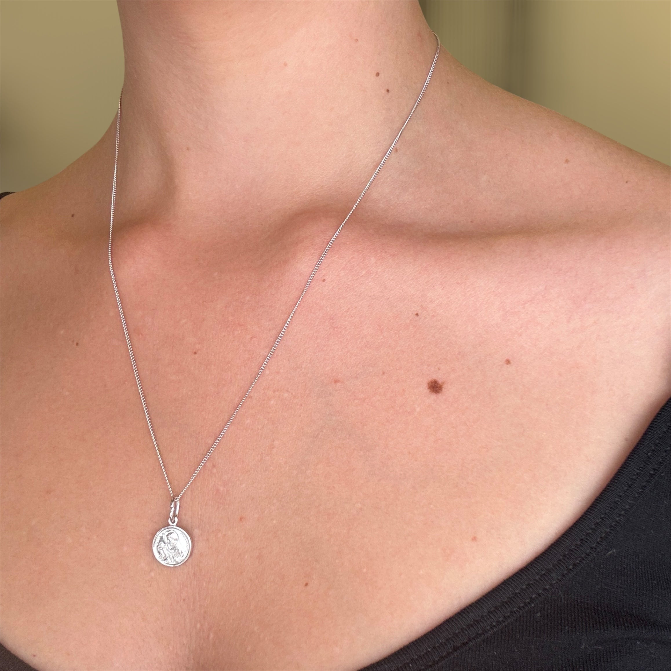 Collana con ciondolo in Argento 925 - Cristo