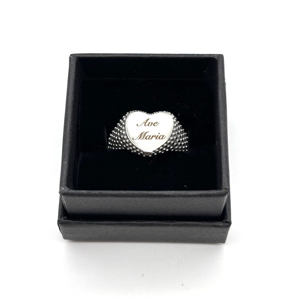 Anello Ave Maria - argento