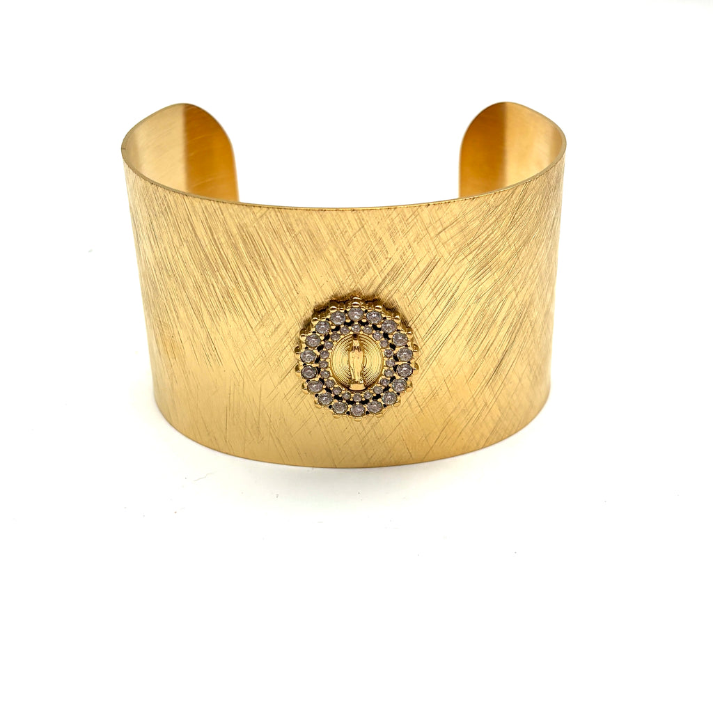 Bracciale fascia Madonna Dorato