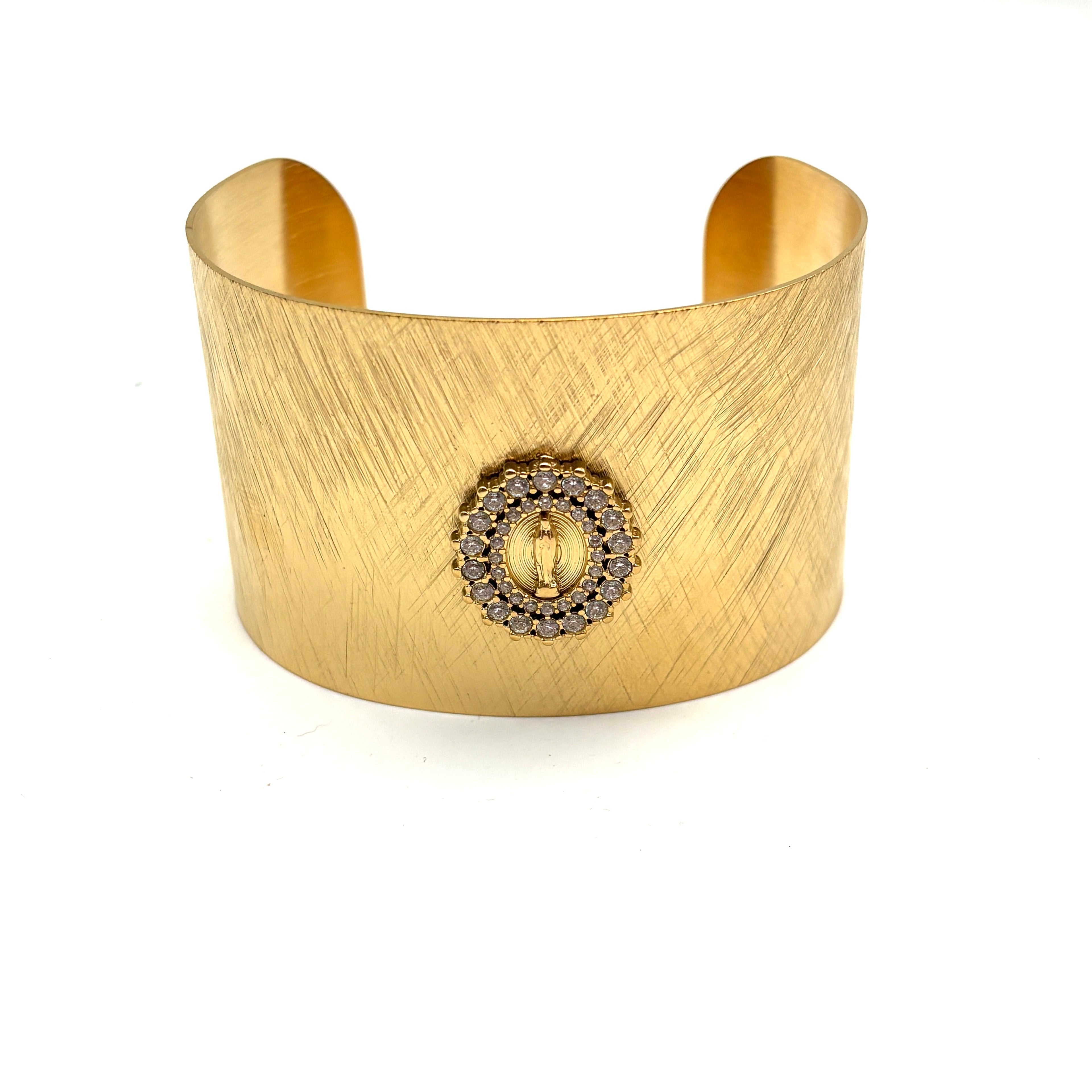 Bracciale fascia Madonna Dorato