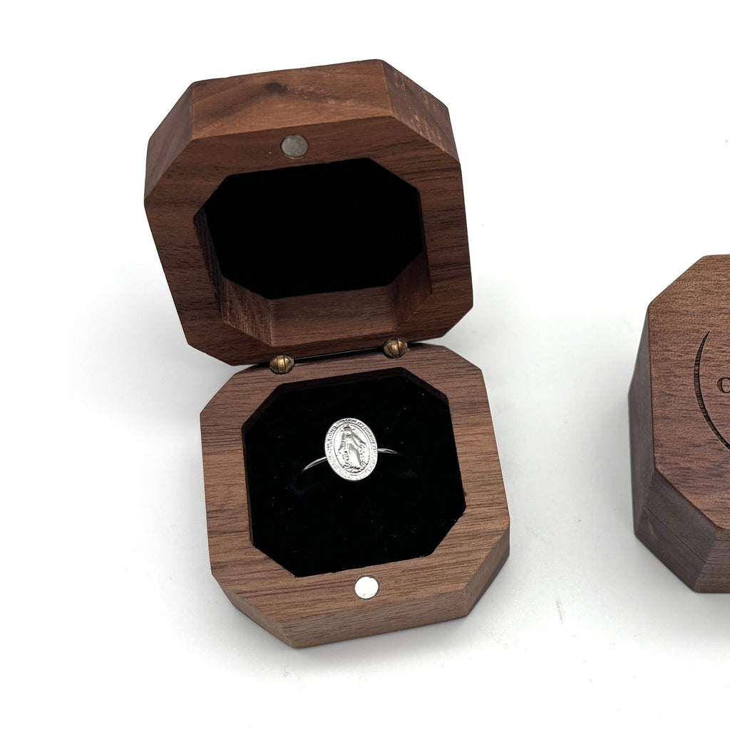 Anello Medaglia Miracolosa - argento