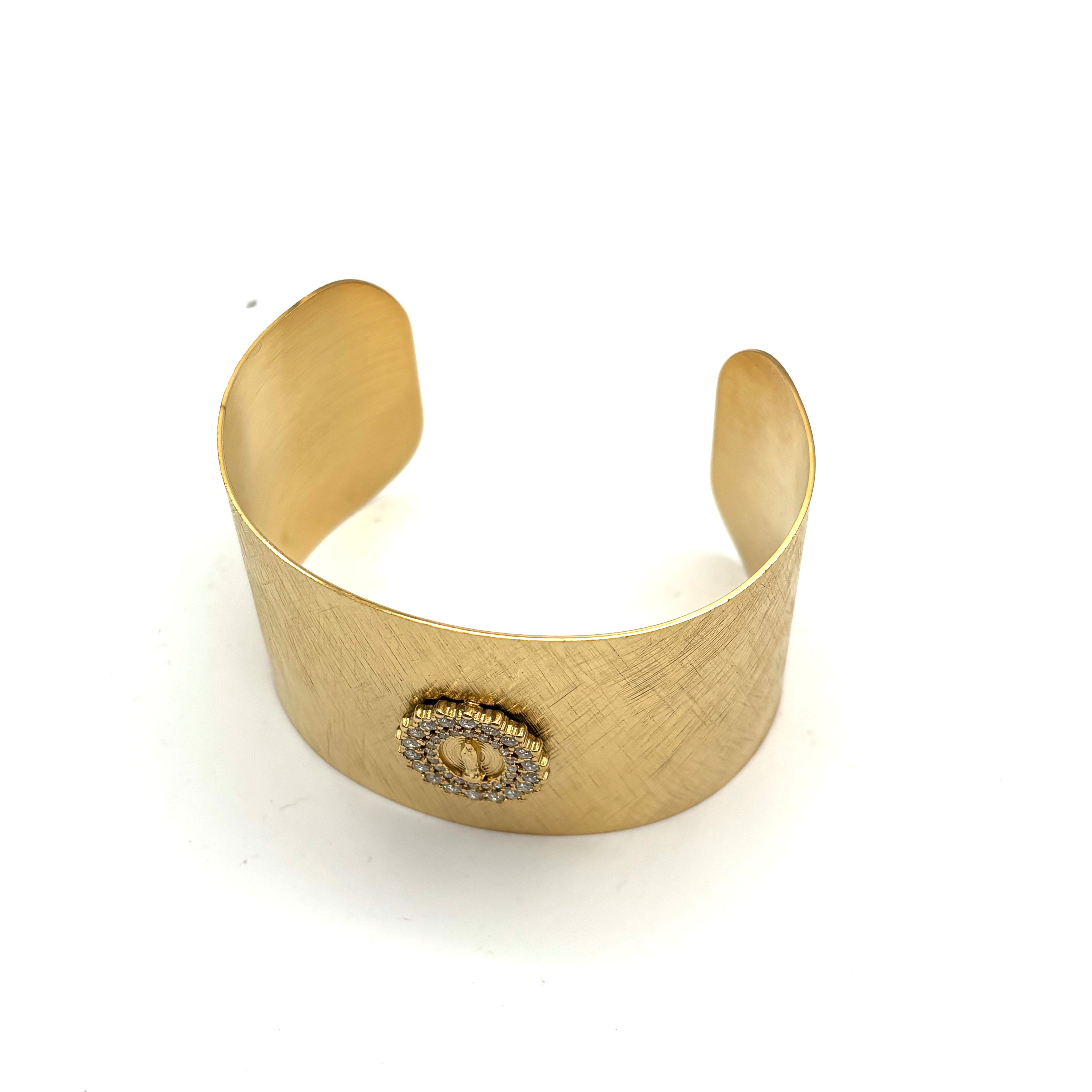 Bracciale fascia Madonna Dorato