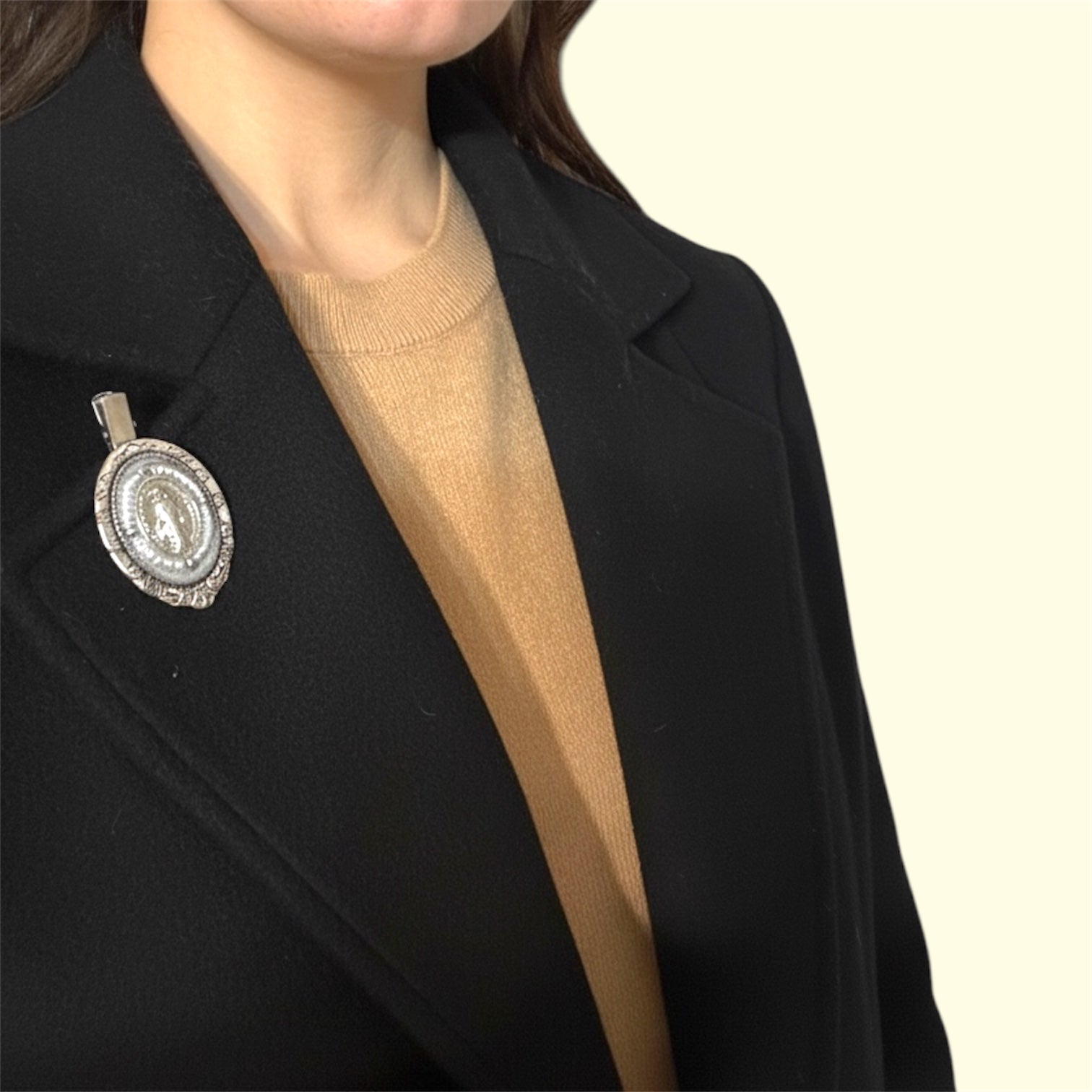 Spilla con perline Medaglia Miracolosa - Signum Gratiarum