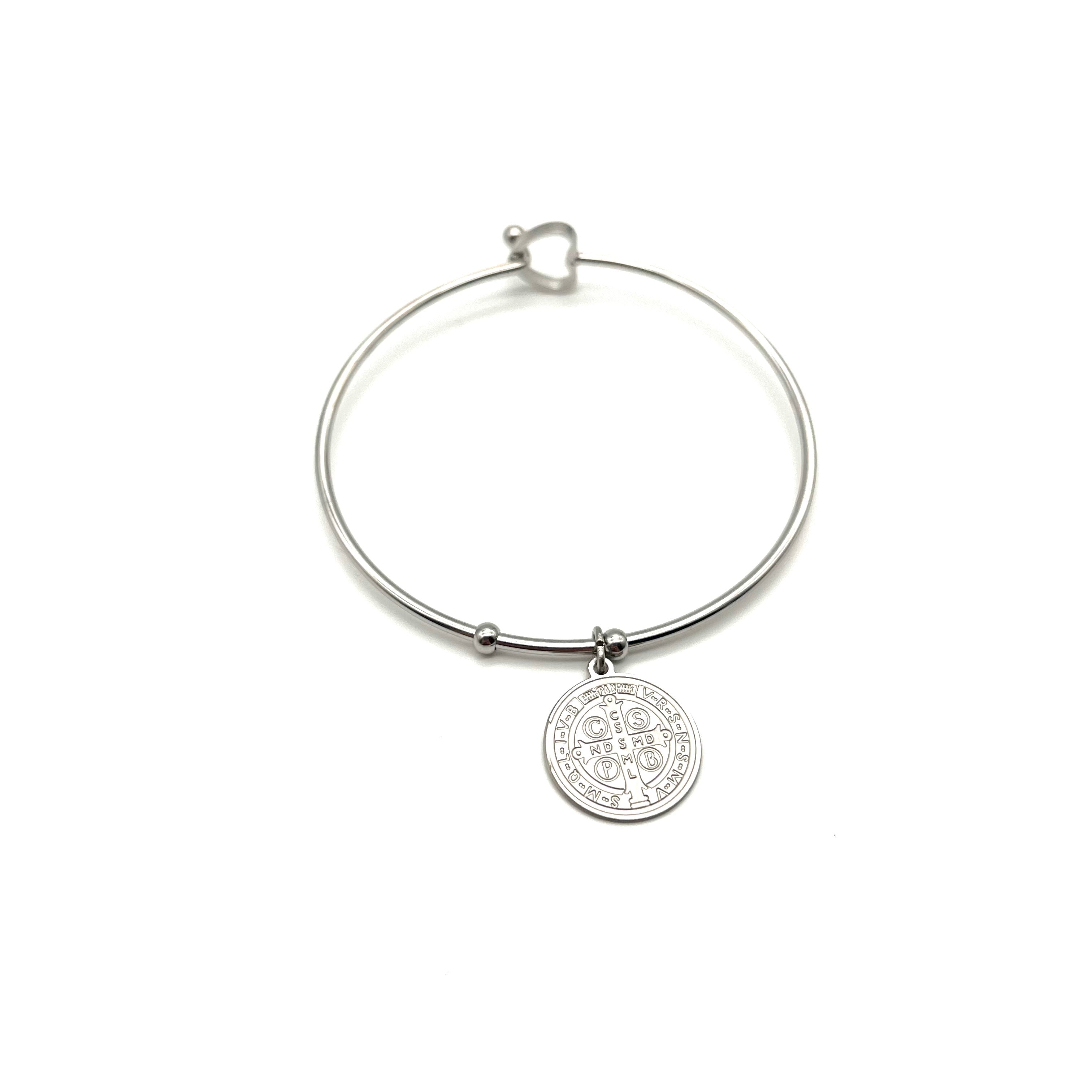 Bracciale Cuore • Acciaio Inox