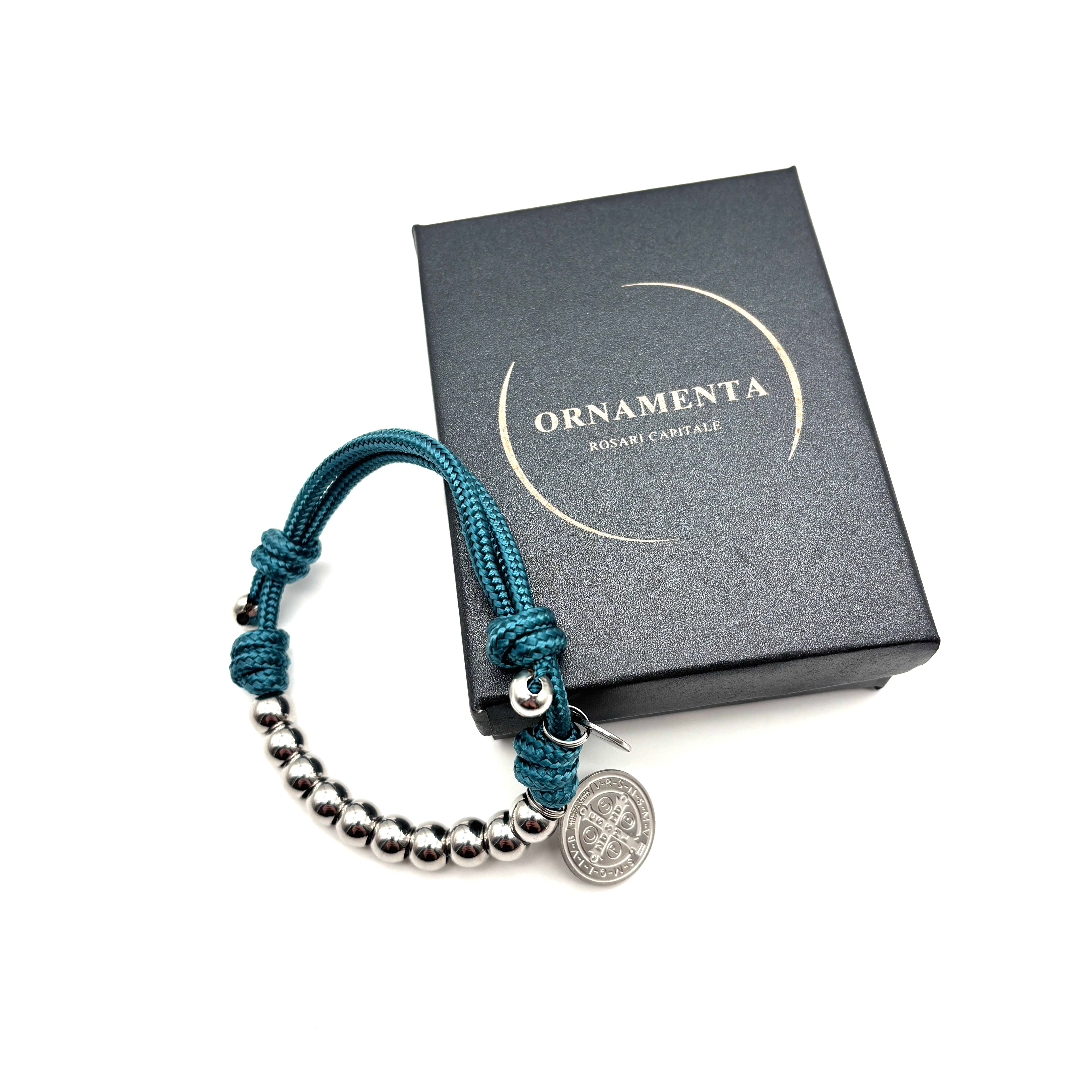 Bracciale in acciaio - Decina Caerulea