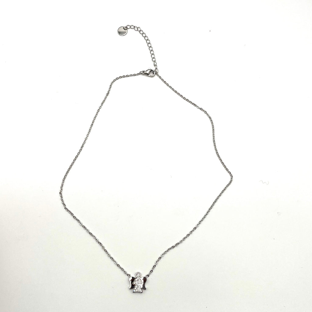 Collana Angelo custode silver – Acciaio inox