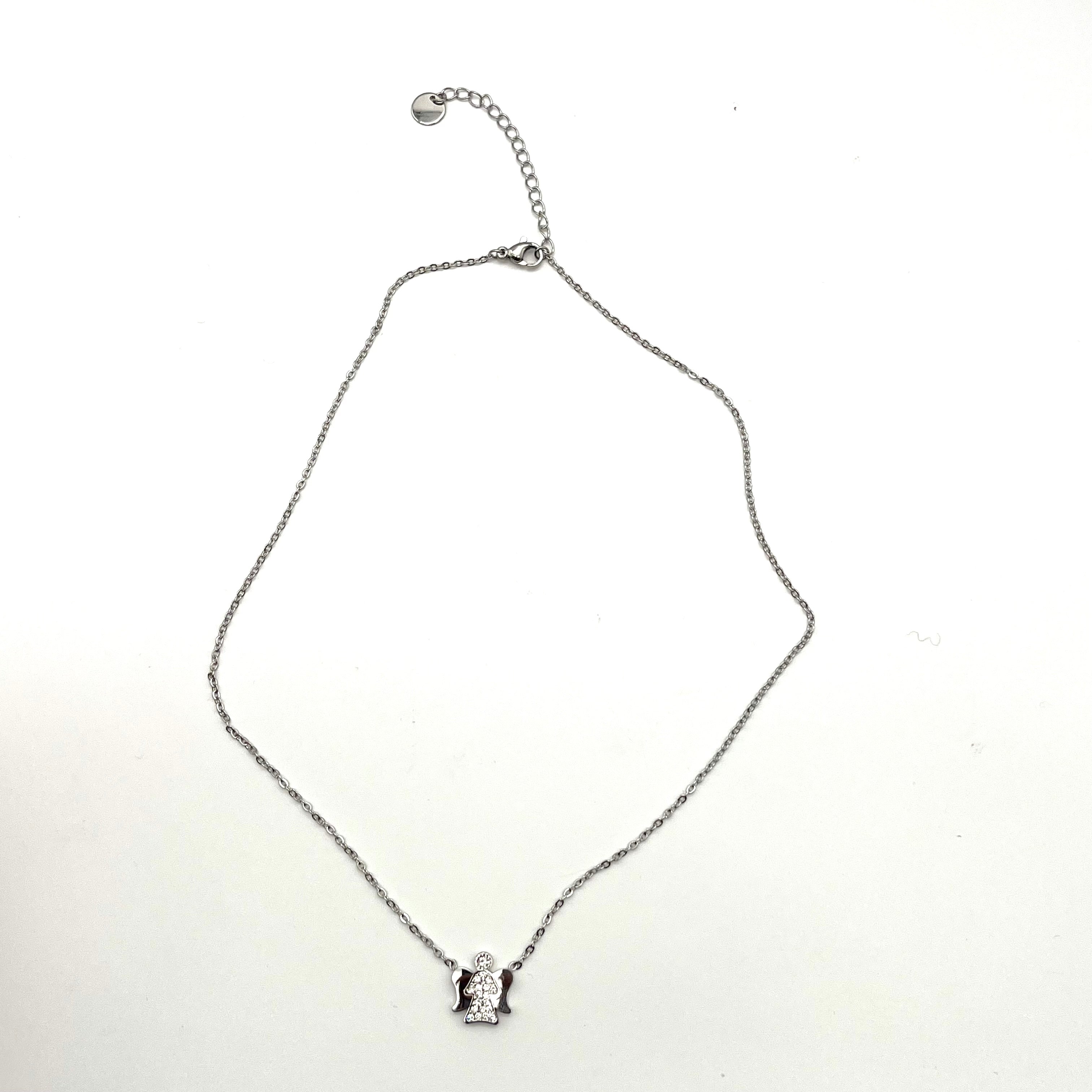 Collana Angelo custode silver – Acciaio inox