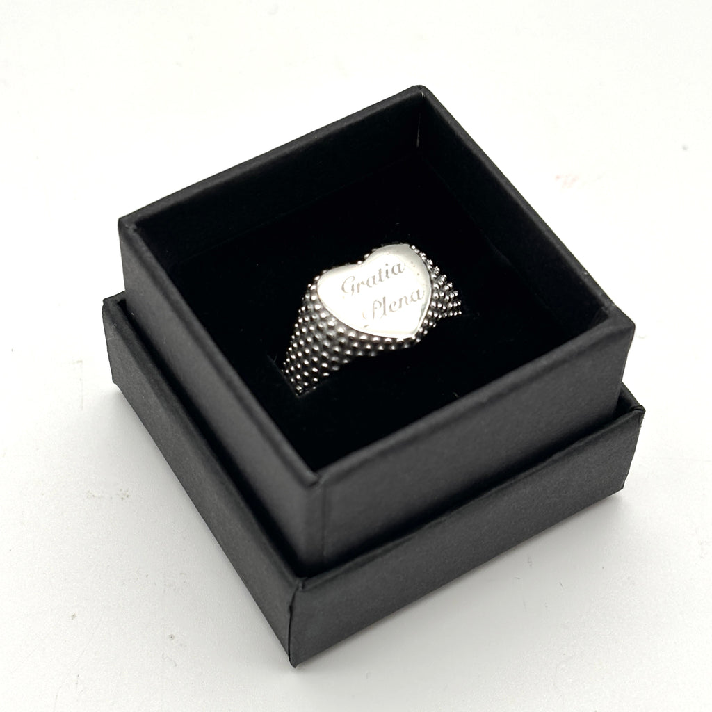 Anello Gratia Plena - argento