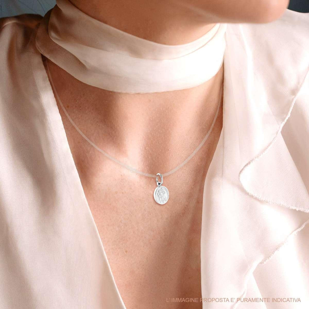 Collana con ciondolo in Argento 925 - San Cristoforo