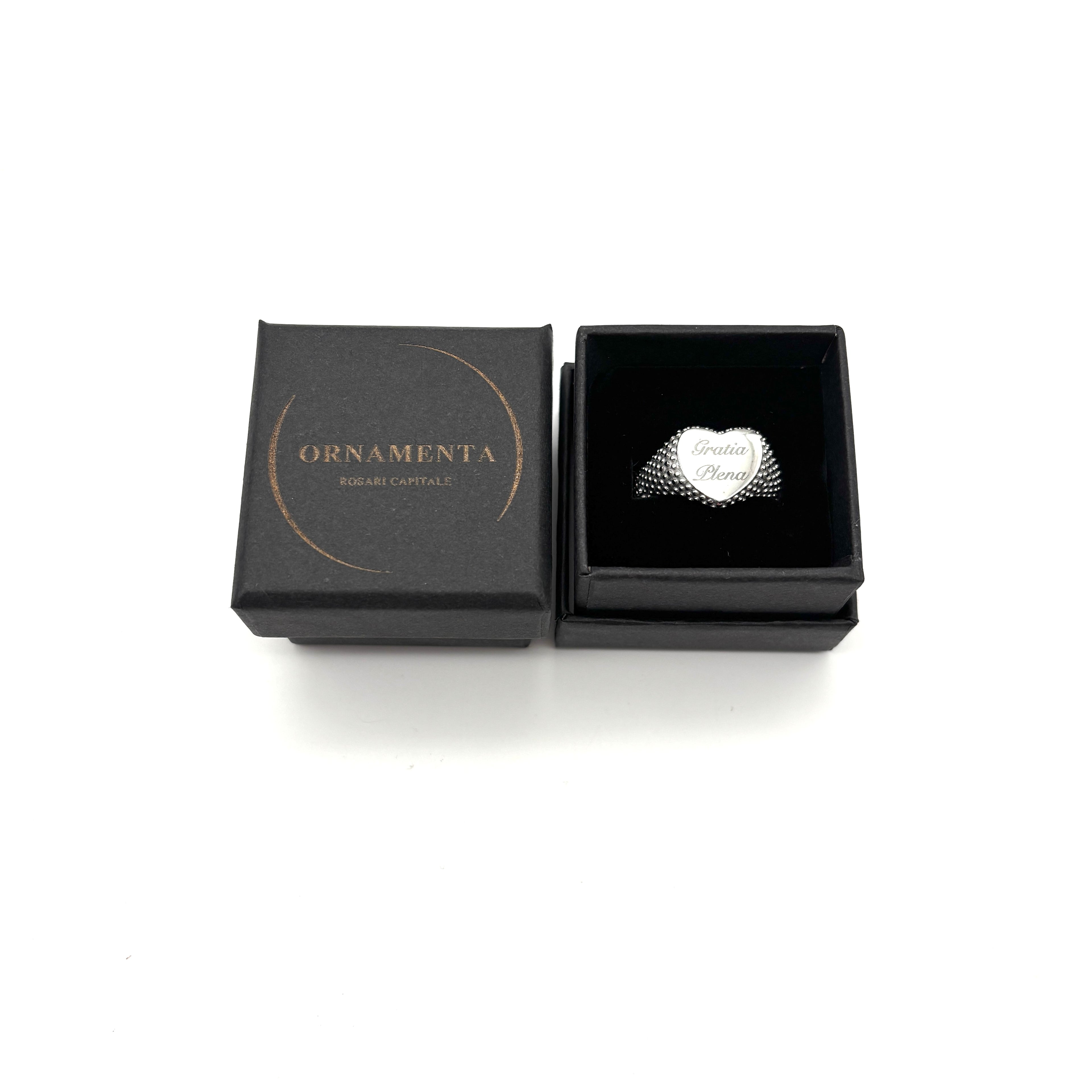 Anello Gratia Plena - argento