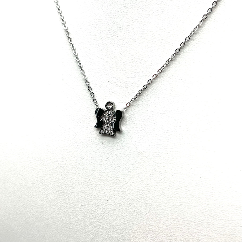 Collana Angelo custode silver – Acciaio inox