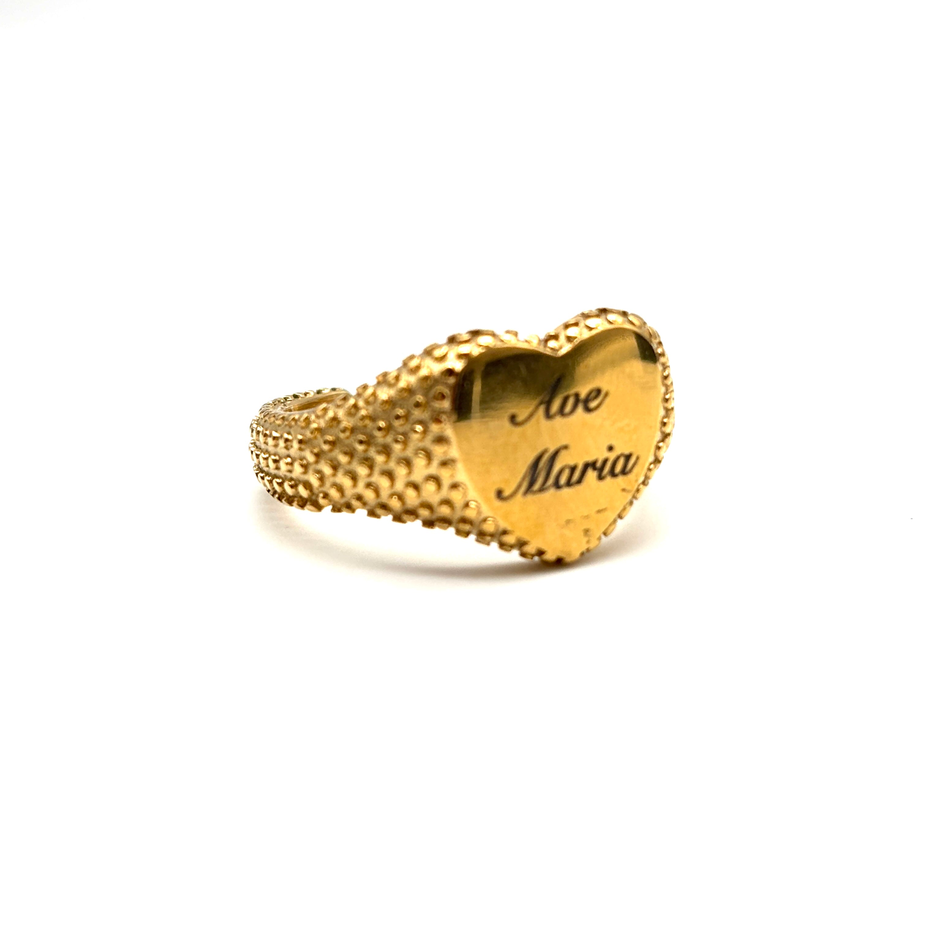 Anello Ave Maria - oro