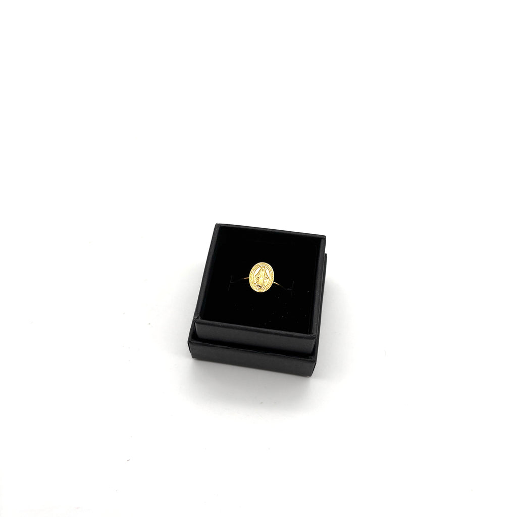 Anello Medaglia Miracolosa - oro
