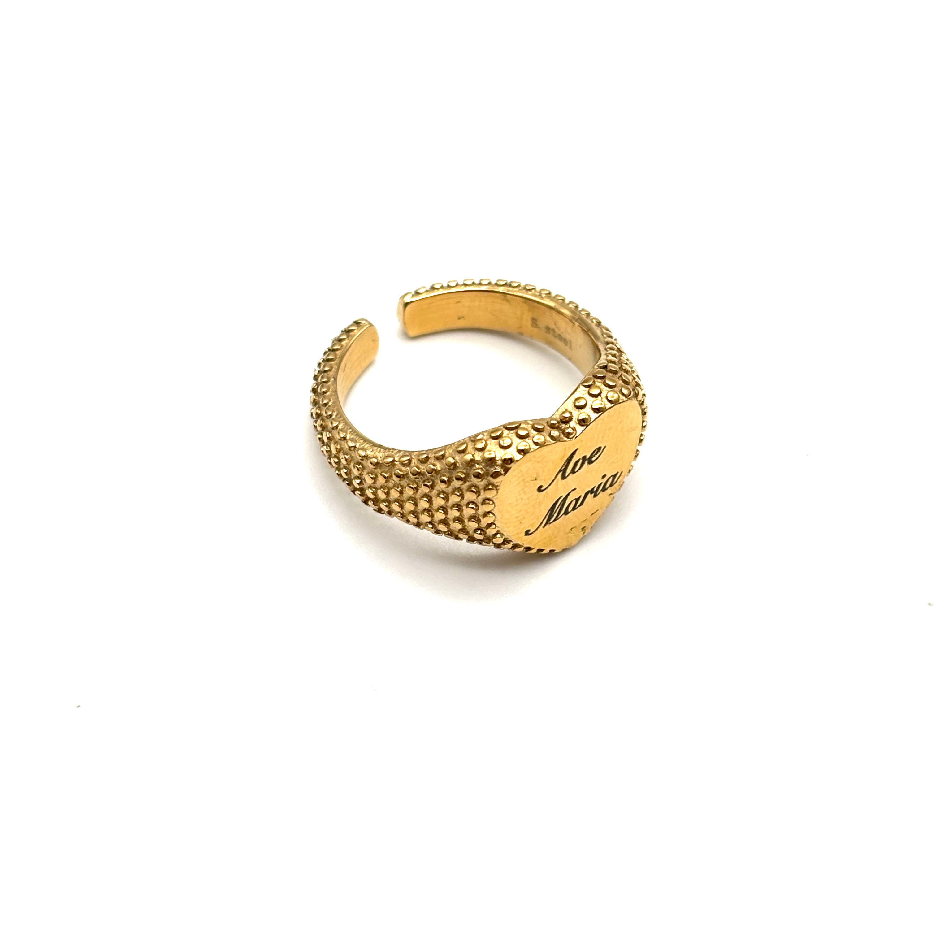 Anello Ave Maria - oro