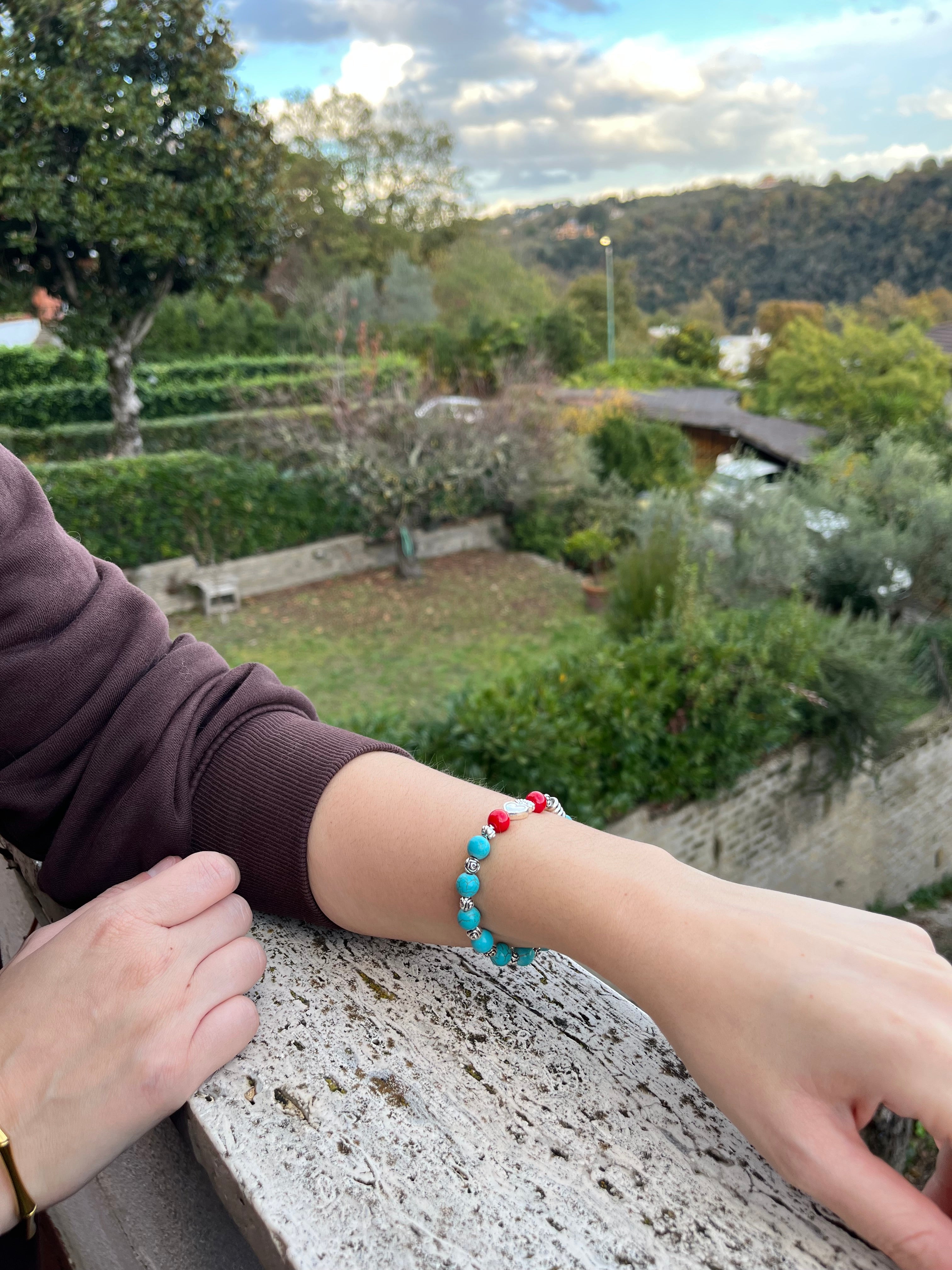 Bracciale elastico - Fides et Amor