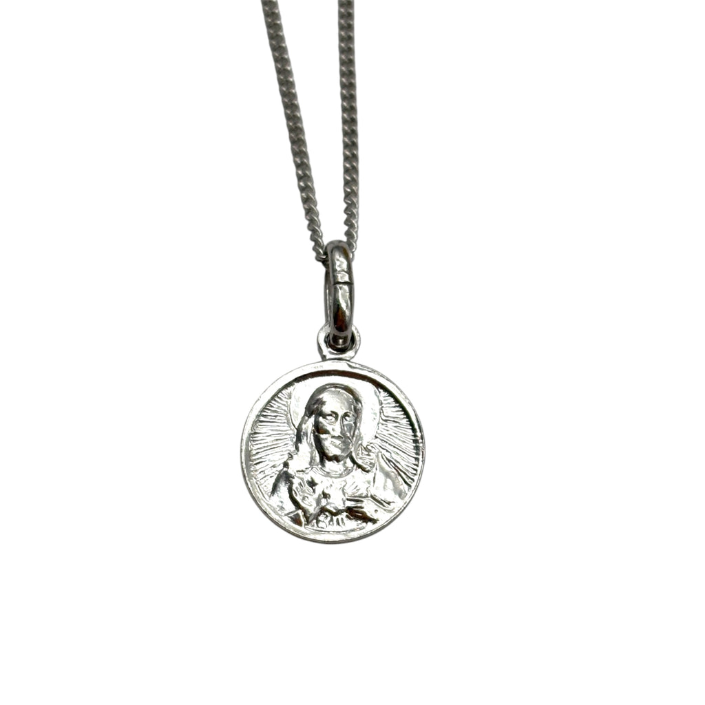 Collana con ciondolo in Argento 925 - Cristo
