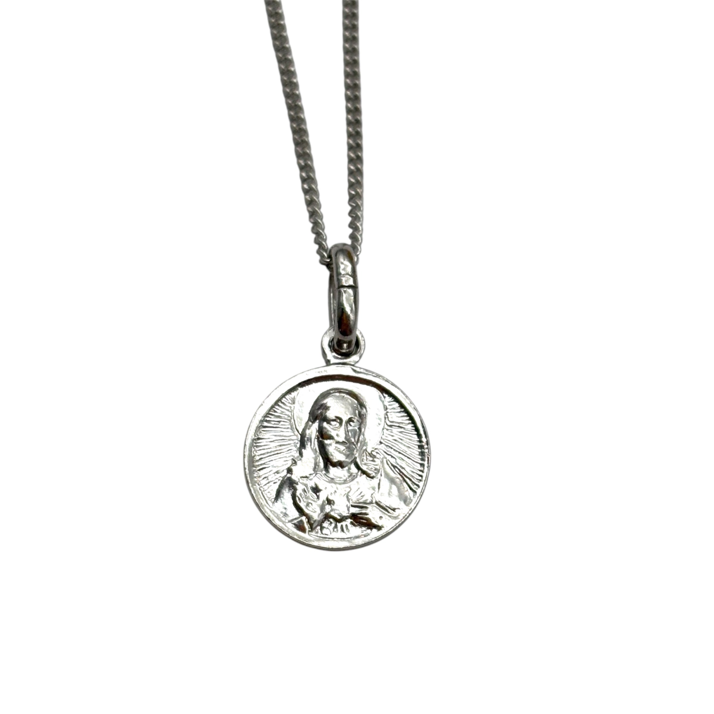 Collana con ciondolo in Argento 925 - Cristo