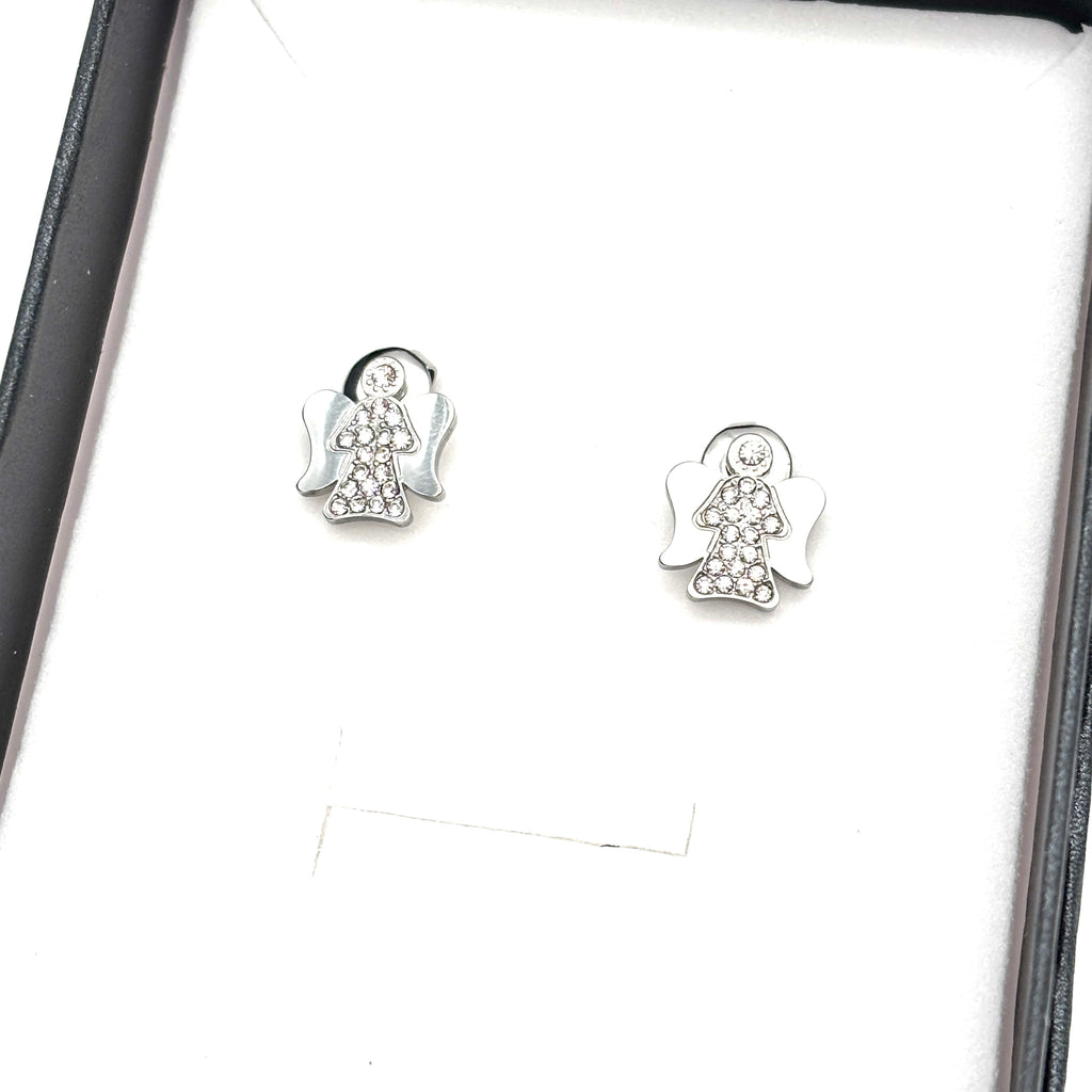 Orecchini a bottone Angioletto