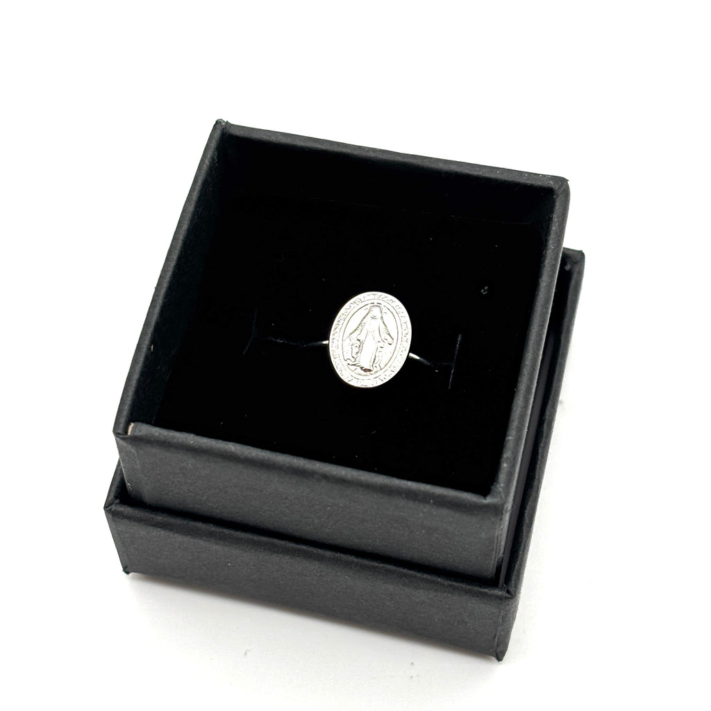Anello Medaglia Miracolosa - argento