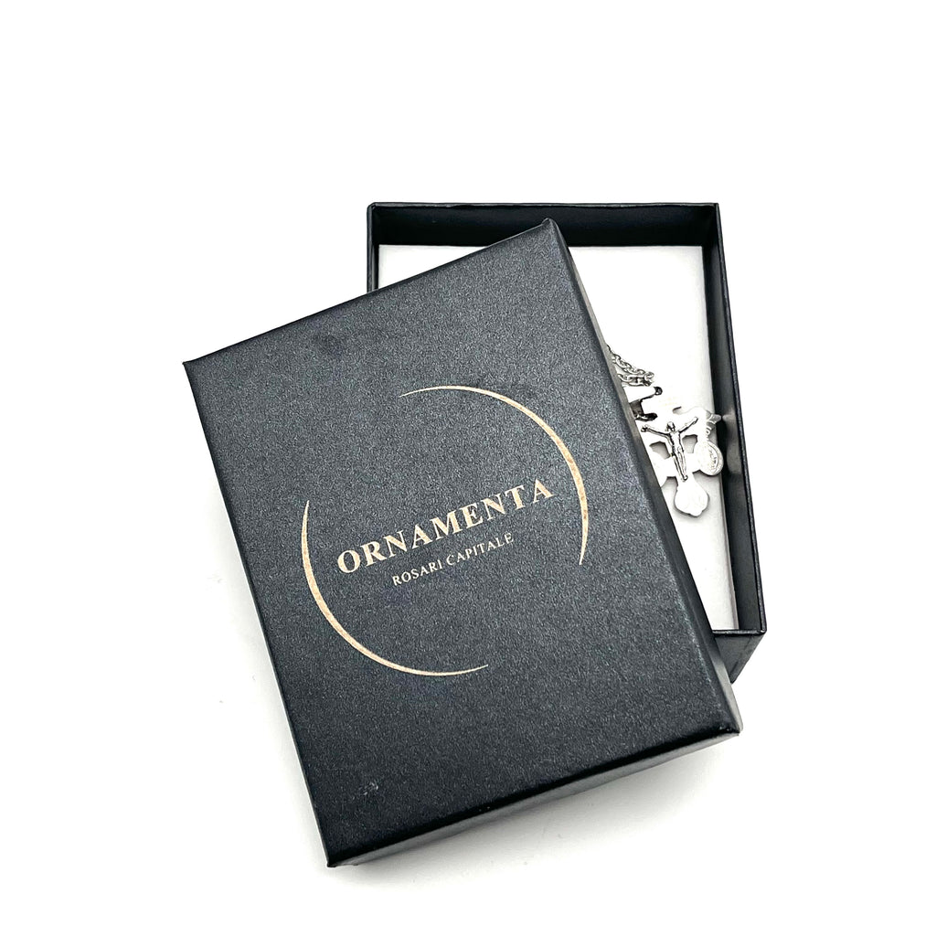 Collana in acciaio - Crux Misericordiae