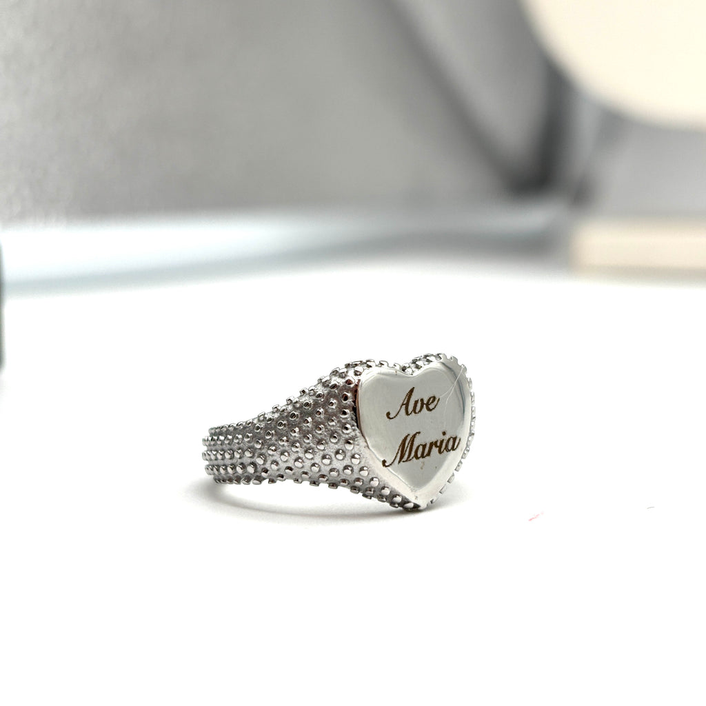 Anello Ave Maria - argento