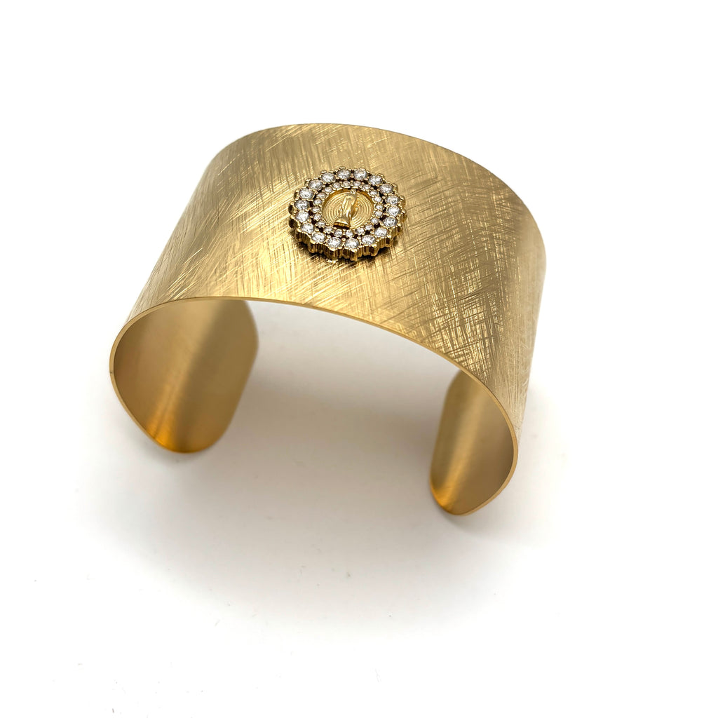 Bracciale fascia Madonna Dorato