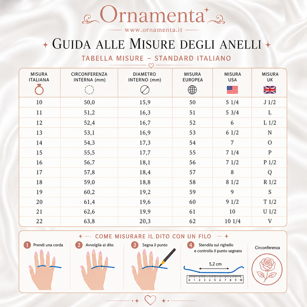 Fedina Rosario in Argento 925 placcato Oro