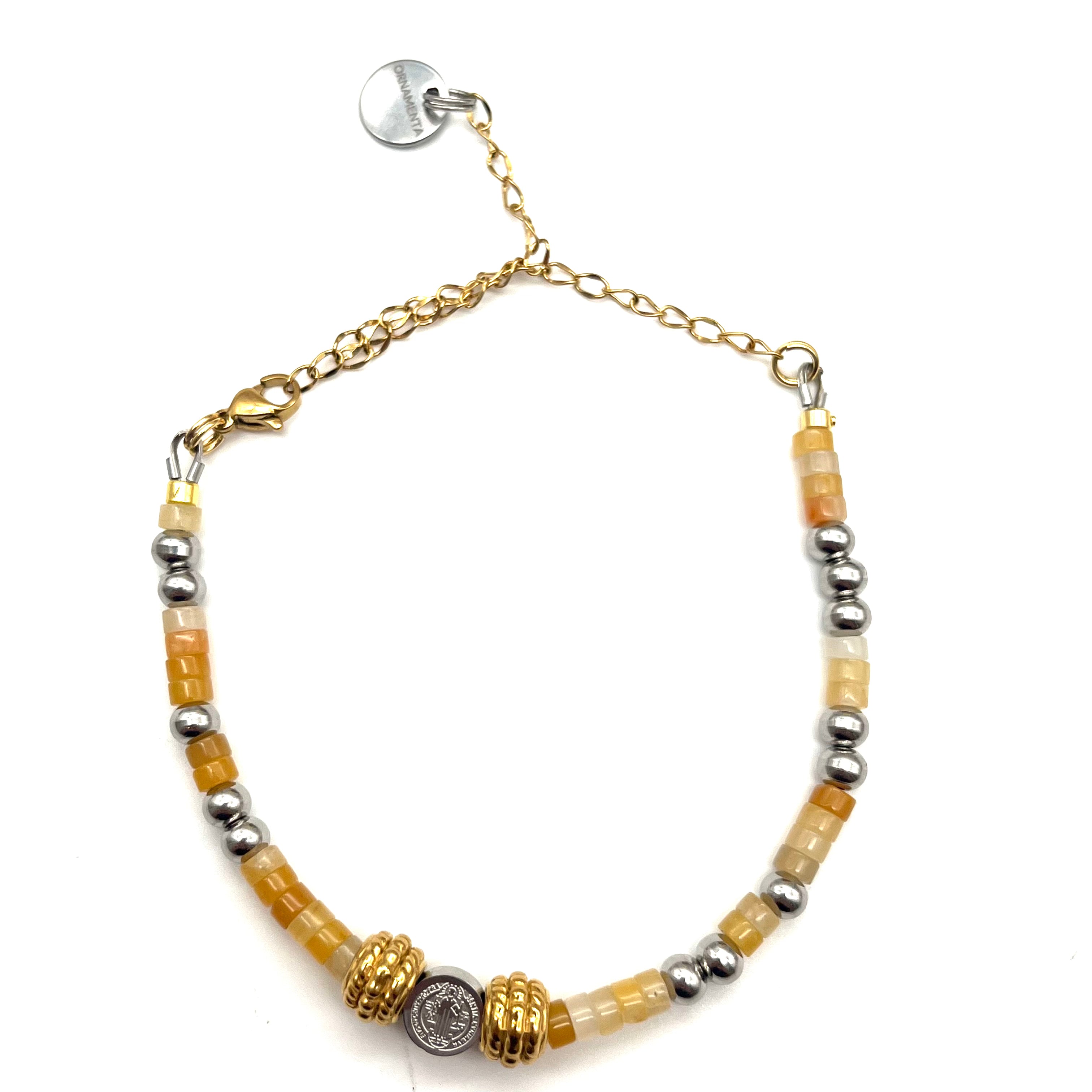 Bracciale in Corniola – Fortis in Fide
