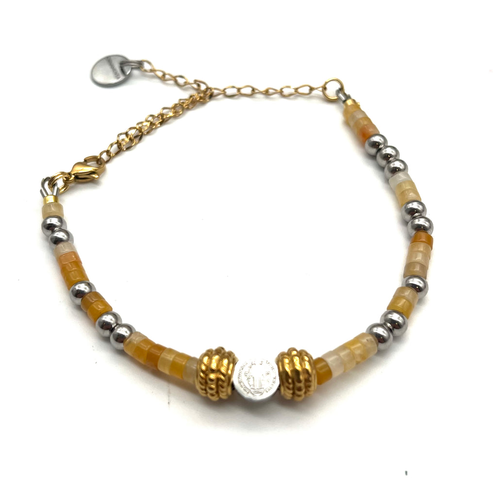Bracciale in Corniola – Fortis in Fide