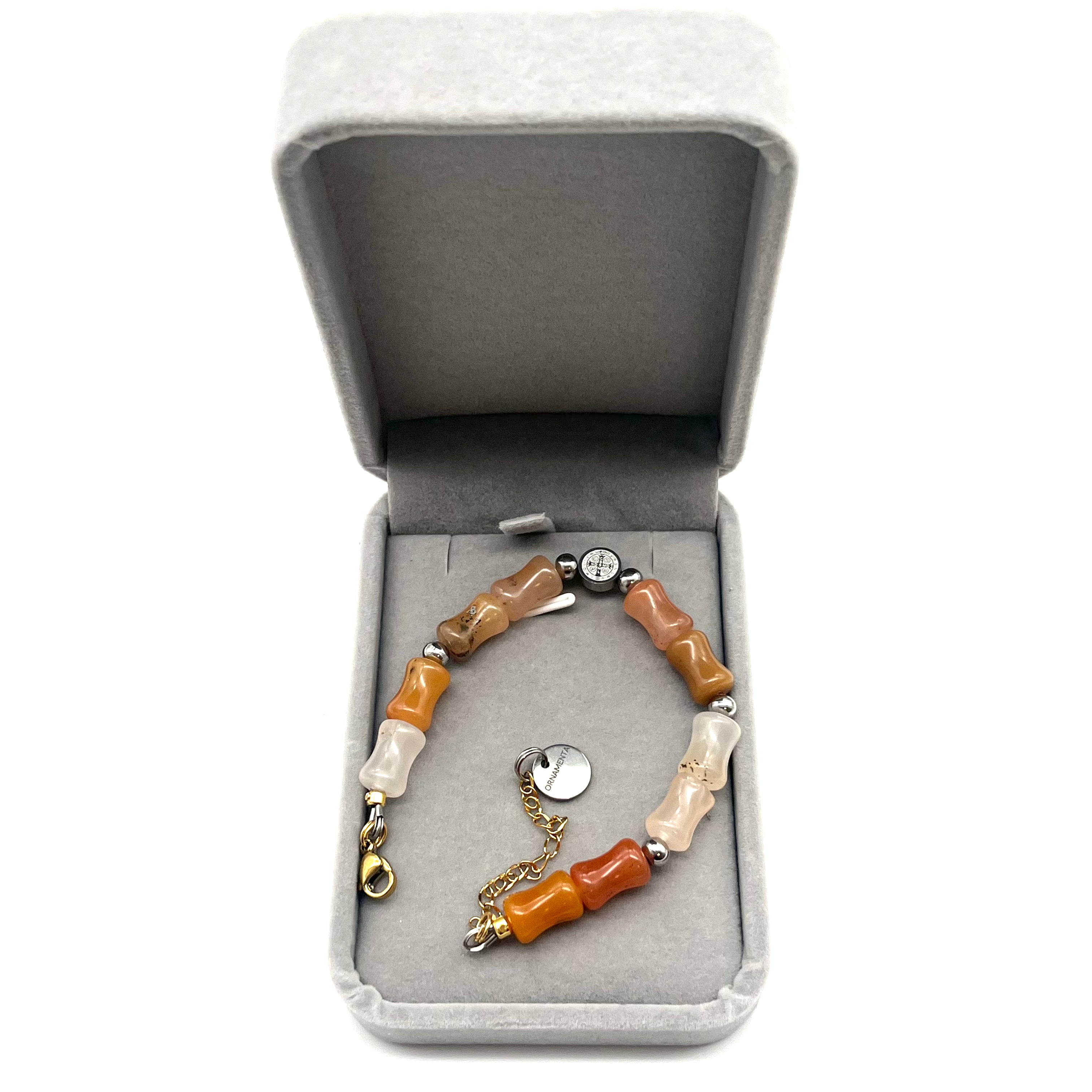 Bracciale in Corniola – Ignis Benedictus