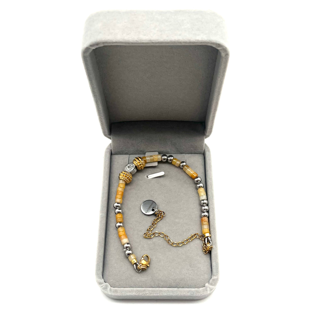 Bracciale in Corniola – Fortis in Fide
