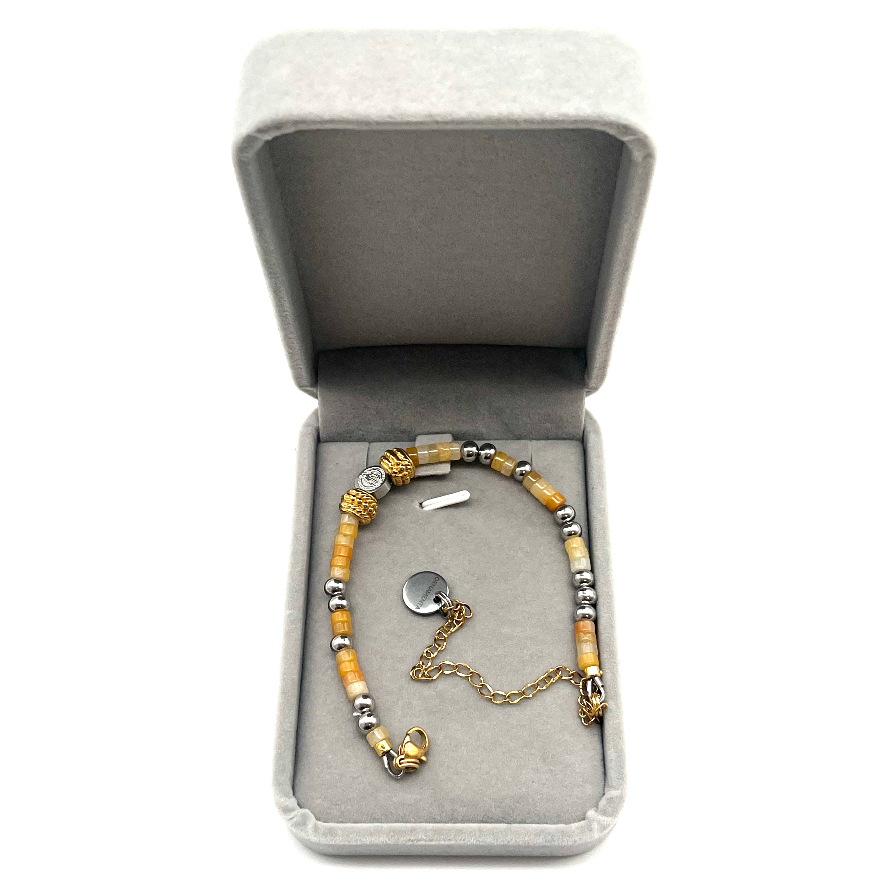 Bracciale in Corniola – Fortis in Fide