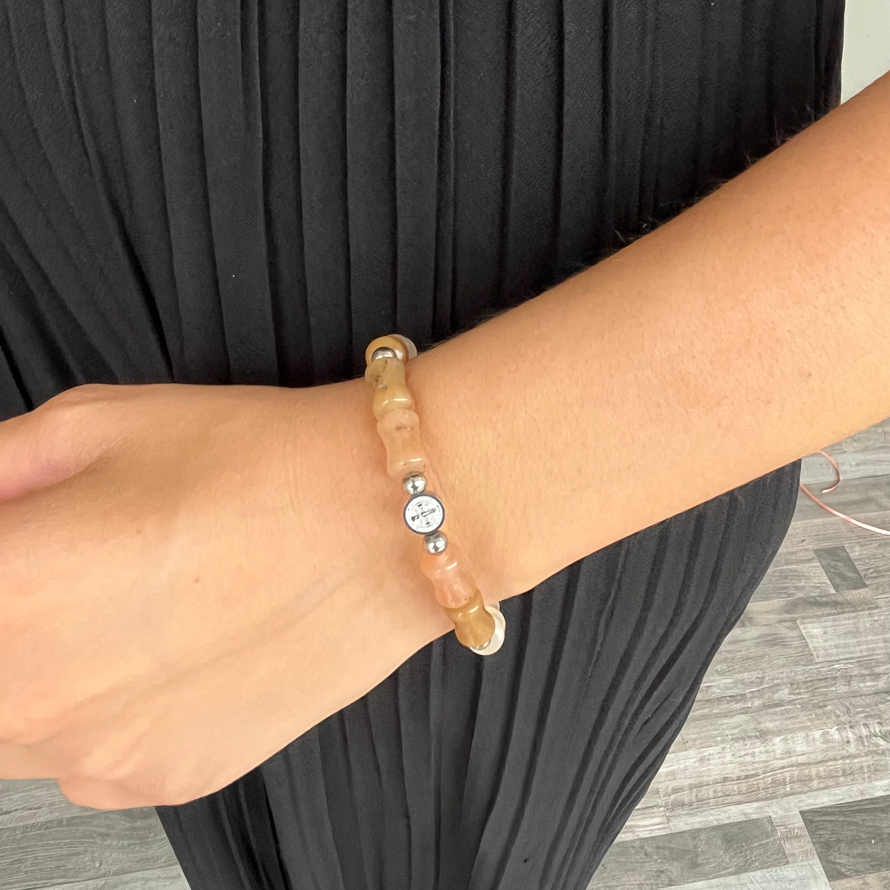 Bracciale in Corniola – Ignis Benedictus