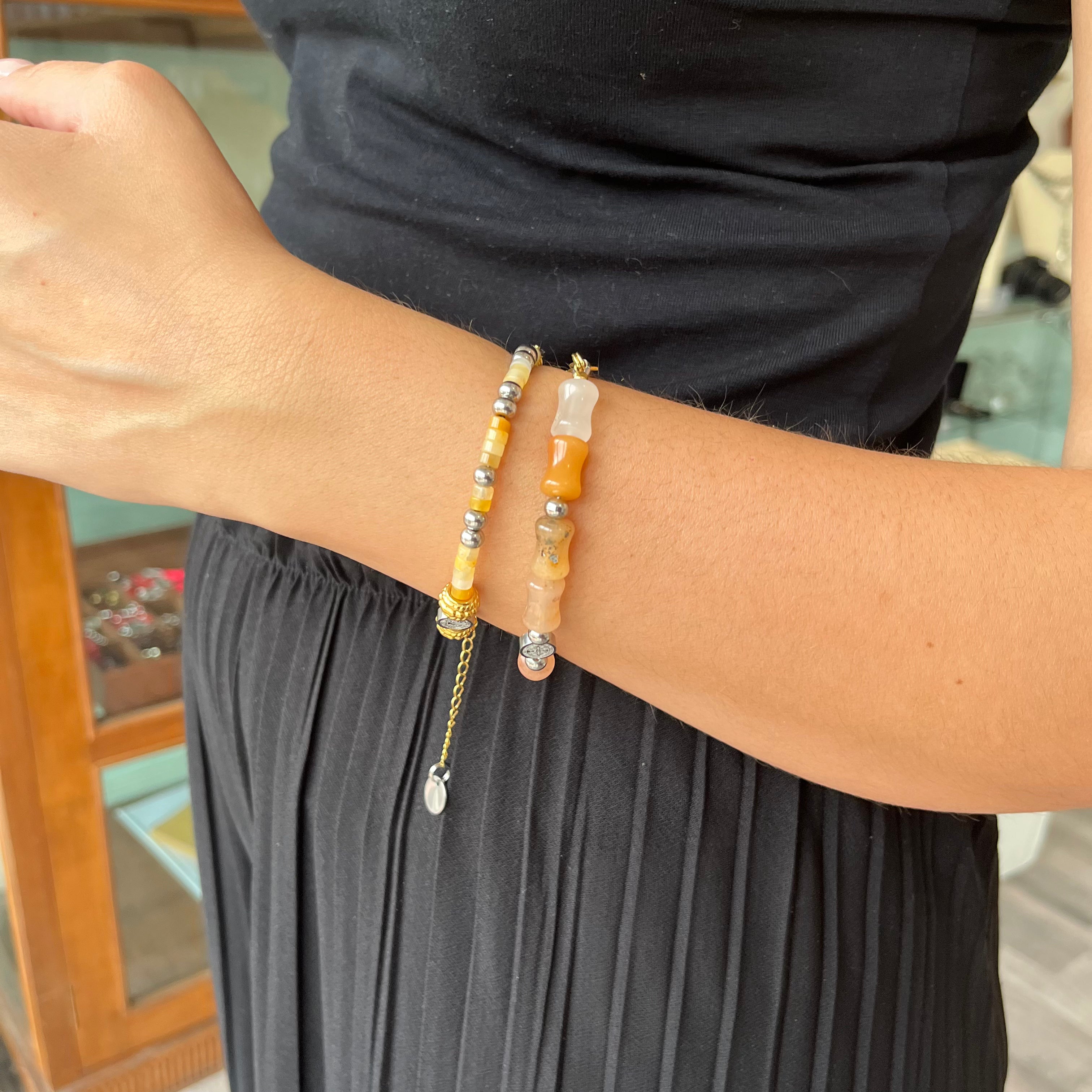 Bracciale in Corniola – Fortis in Fide