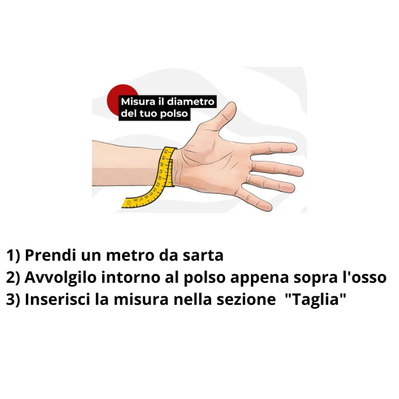 Bracciale con catenina annodato - Custodia Caeli